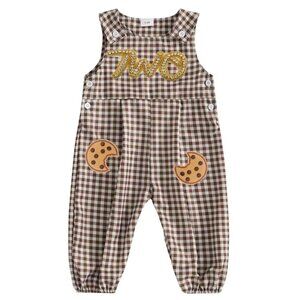 Cookies and Milk Romper Second Birthday Cookies Clothes Cookies Outfit Dress